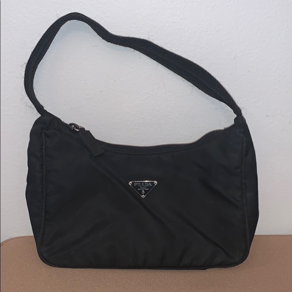 Prada nylon shoulder bag
